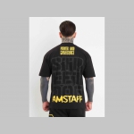 Amstaff SOLINOR čierne p&aacute;nske tričko materi&aacute;l 100% bavlna